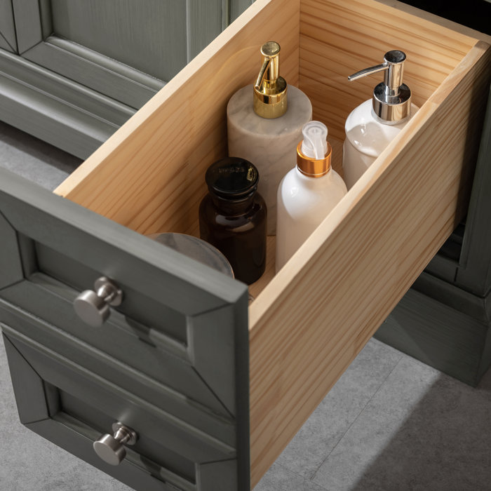 Three Posts™ Currahee 36'' Freestanding Single Bathroom Vanity with